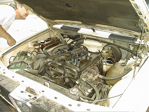 This doesn't really show how filthy the engine was