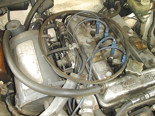 Engine from right front